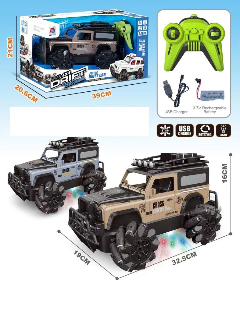 REMOTE CONTROL CAR WITH USB CHARGER 1:12