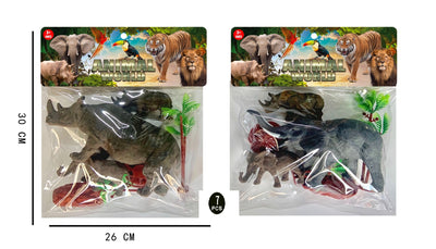ANIMAL SET 7PCS PVC BAG+HEADER