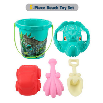 BEACH TOYS 5PCS SET NET BAG