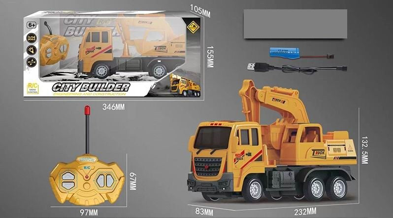 REMOTE CONTROL TRUCK WITH USB CHARGER