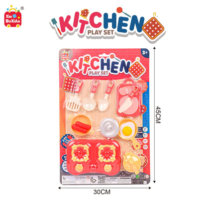 KITCHEN PLAY SET BLISTER CARD