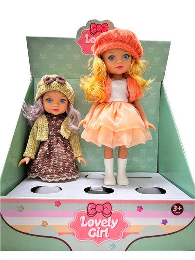 DOLL 30CM 6PCS SET DISPLAY BOX