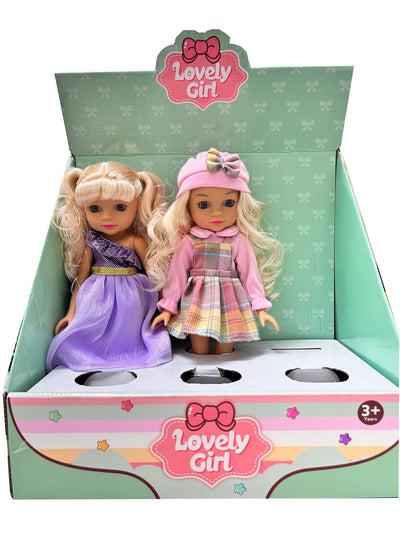 DOLL 30CM 6PCS SET DISPLAY BOX