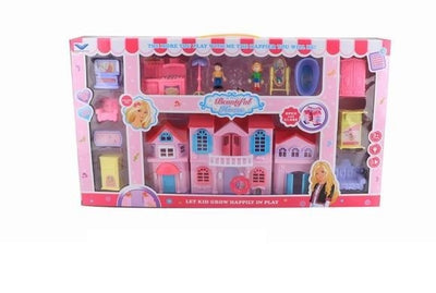 VILLA PLAY SET WITH DOLL