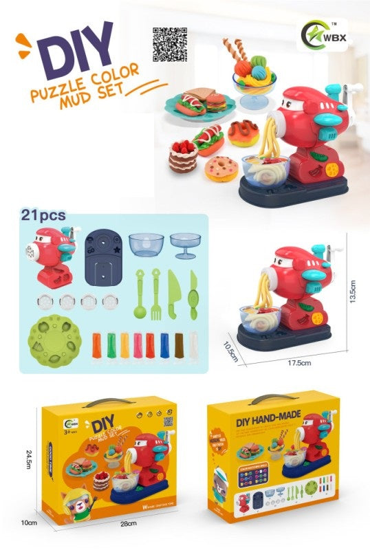 CLAY PLAY SET WITH ACCESSORIES