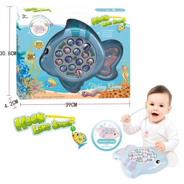 FISHING GAME BATTERY OPERATED WITH LIGHT&MUSIC
