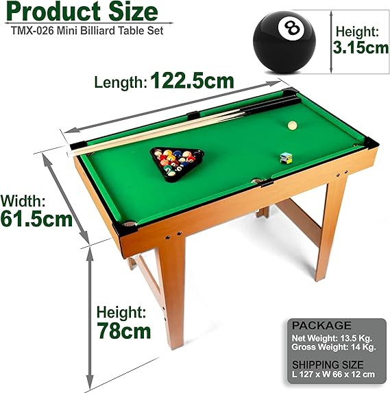 POOLTABLE PLAY GAME SET