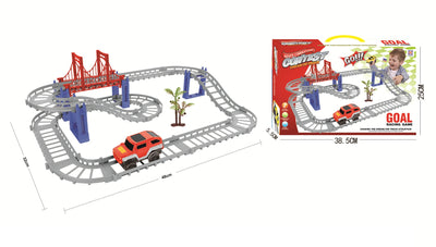 RACING TRACK BATTERY OPERATED