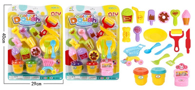 CLAY PLAY SET BLISTER CARD