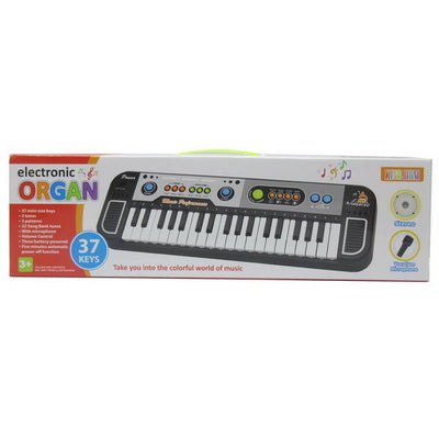 MUSICAL 37KEY PIANO BATTERY OPERATED WITH MICROPHONE
