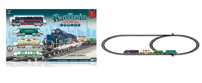 TRAIN SET BATTERY OPERATED WITH LIGHT&SOUND
