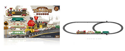 TRAIN SET BATTERY OPERATED WITH LIGHT&SOUND