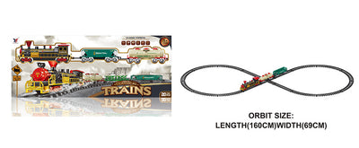 TRAIN SET BATTERY OPERATED WITH LIGHT&SOUND