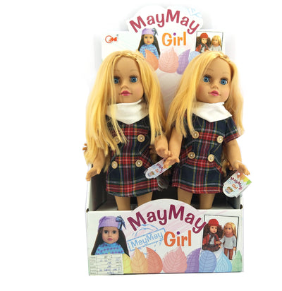 DOLL 48CM WITH MUSIC 4PCS SET DISPLAY BOX
