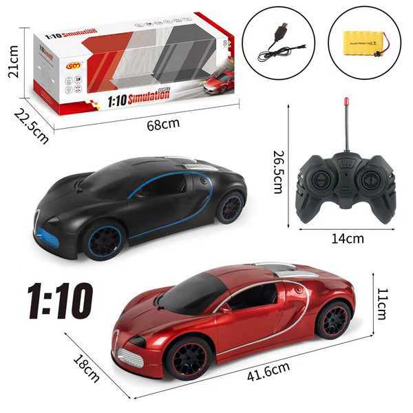 REMOTE CONTROL CAR WITH USB CHARGER 1:10