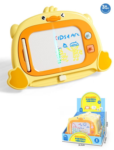 DRAWING BOARD WITH ERASER & STAMPS 8PCS SET DISPLAY BOX