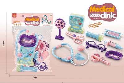 DOCTOR PLAY SET ACCESSORIES PVC BAG+HEADER