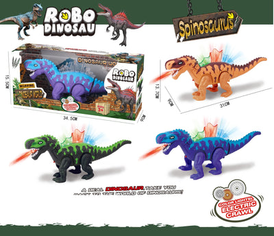Battery Operated animals Dinosaur with light& sound