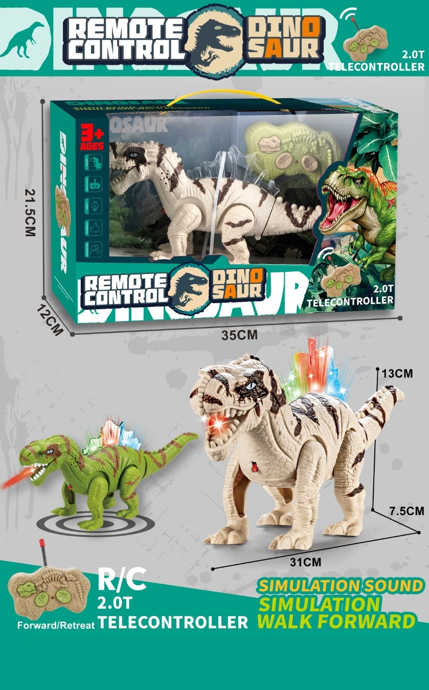 REMOTE CONTROL DINOSAUR WITH LIGHT&MUSIC