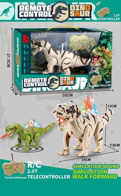 REMOTE CONTROL DINOSAUR WITH LIGHT&MUSIC