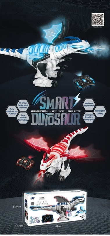 REMOTE CONTROL DINOSAUR WITH LIGHT&MUSIC