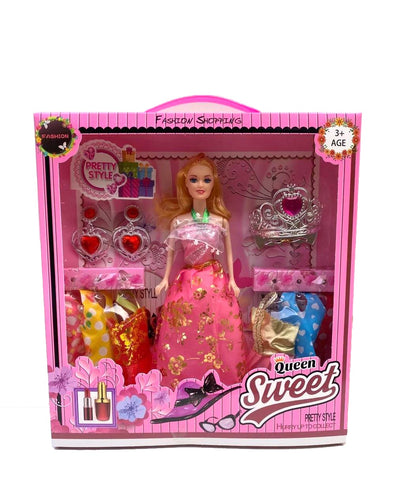 DOLL 11.5" WITH ACCESSORIES