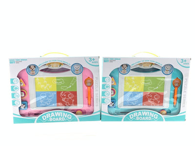 DRAWING BOARD WITH ERASER & STAMPS