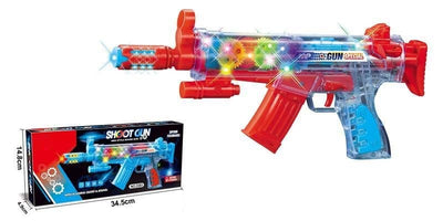 BATTERY OPERATED GUN WITH LIGHT&MUSIC