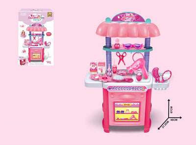 BEAUTY PLAY SET WITH ACCESSORIES