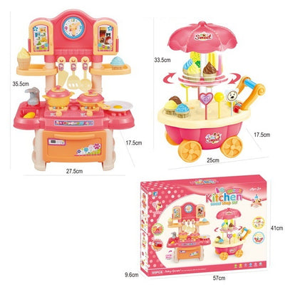 KITCHEN PLAY SET 65PCS