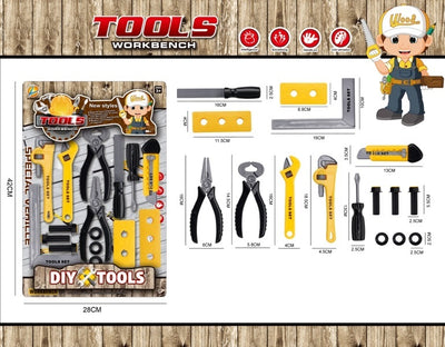 TOOL PLAY SET BLISTER CARD