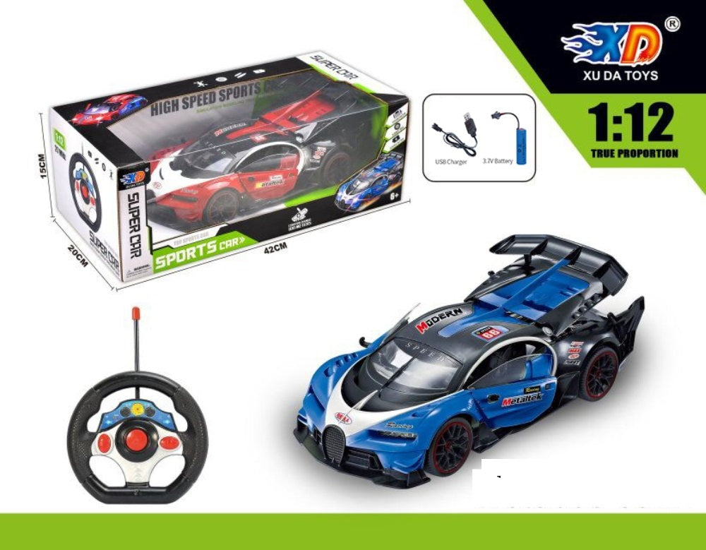 REMOTE CONTROL CAR WITH USB CHARGER 1:12
