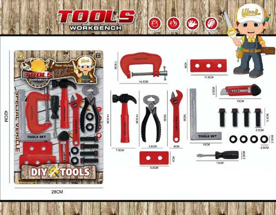 TOOL PLAY SET BLISTER CARD