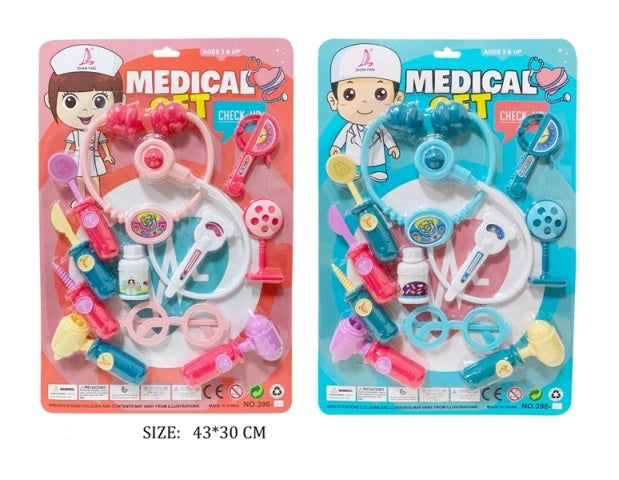 DOCTOR PLAY SET BLISTER CARD