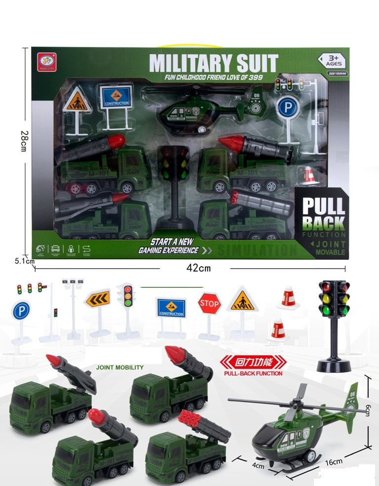 FRICTION CAR PULLBACK 5PCS SET