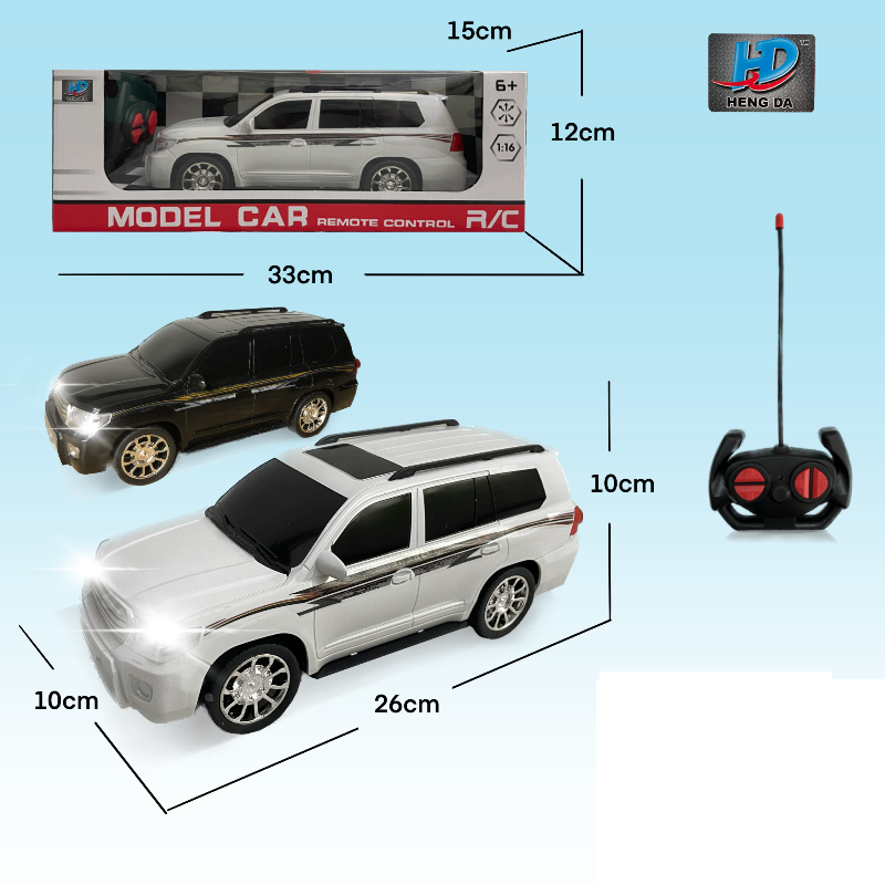 REMOTE CONTROL CAR WITH USB CHARGER 1:16