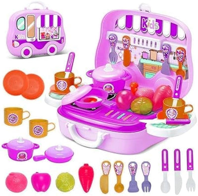 Plastic Cooking Kids Kitchen Set