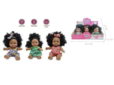 DOLL 24CM WITH MUSIC 12PCS SET DISPLAY BOX