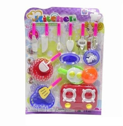 KITCHEN PLAY SET BLISTER CARD
