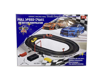 RACING TRACK BATTERY OPERATED SET
