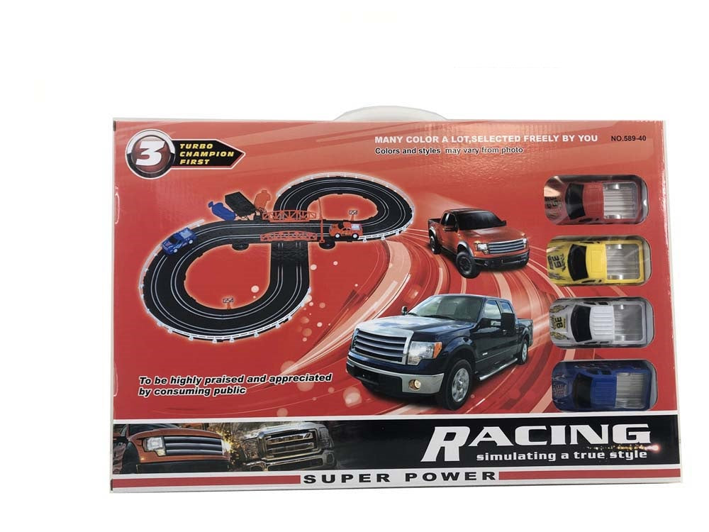 RACING TRACK BATTERY OPERATED SET