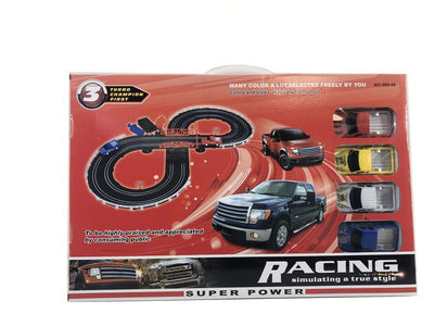 RACING TRACK BATTERY OPERATED SET