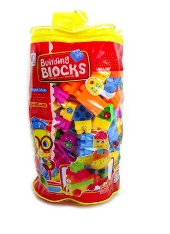 BLOCK PLAY SET 155PCS PVC BAG