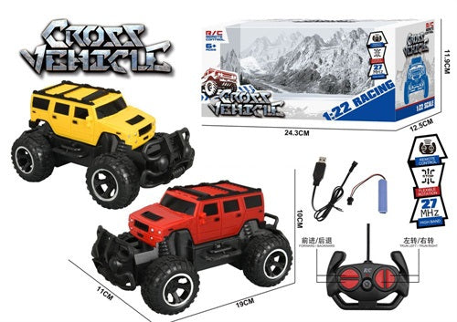 REMOTE CONTROL CAR WITH USB CHARGER 1:22
