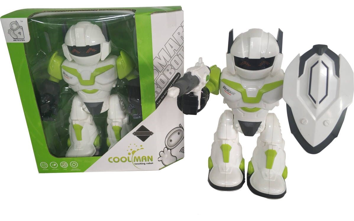 BATTERY OPERATED ROBOT WITH LIGHT&MUSIC