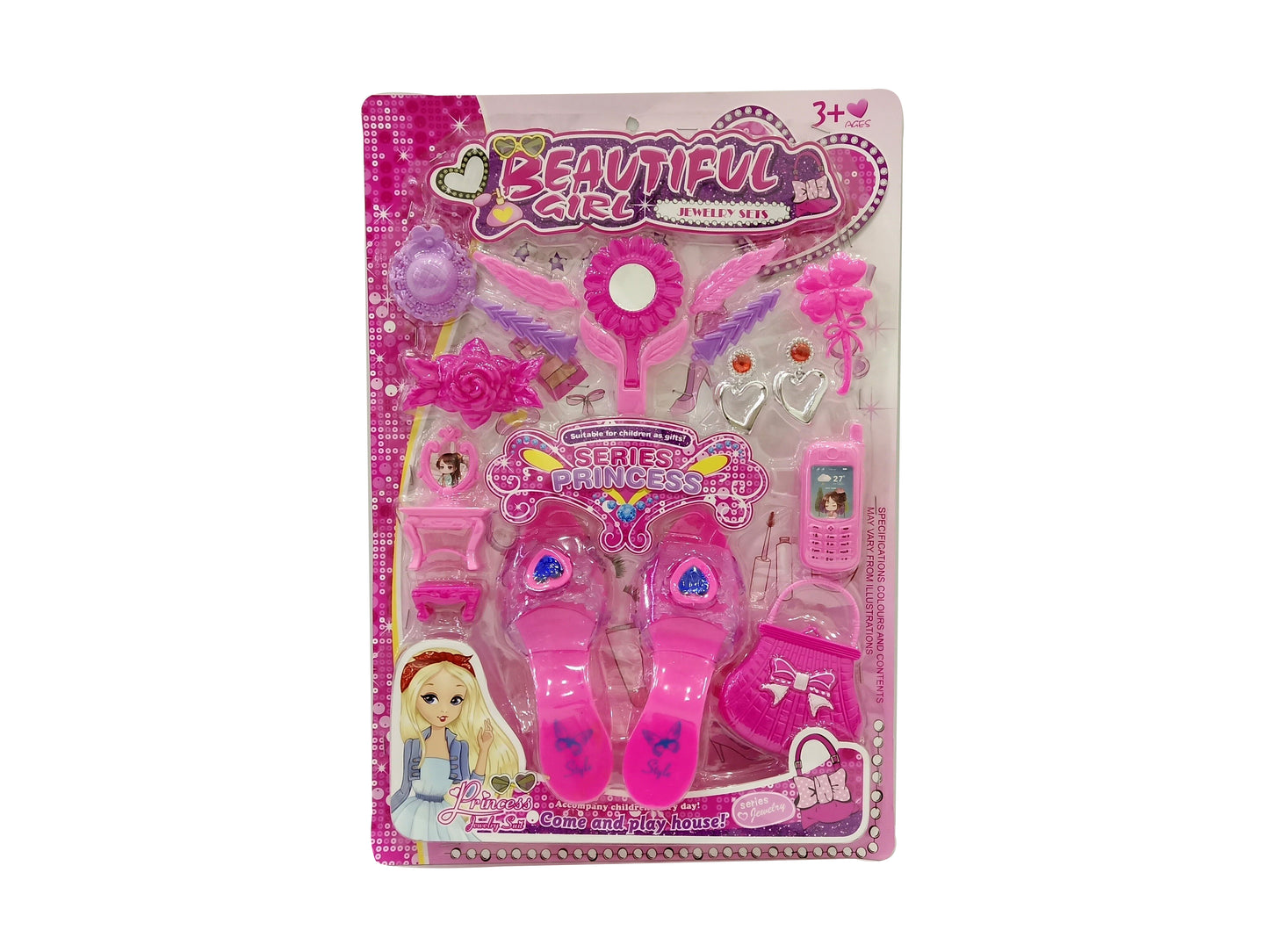 BEAUTY PLAY SET WITH ACCESSORIES