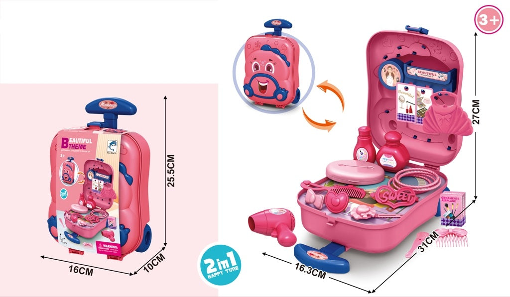 BEAUTY PLAY SET WITH ACCESSORIES