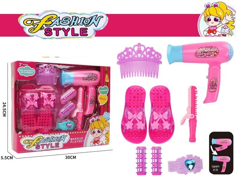 BEAUTY PLAY SET WITH ACCESSORIES