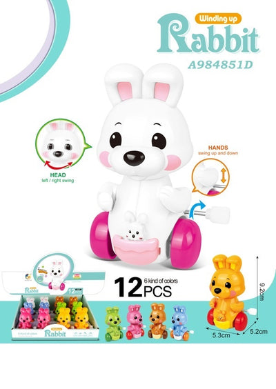 RABBIT SET 12PCS DISPLAY BOX