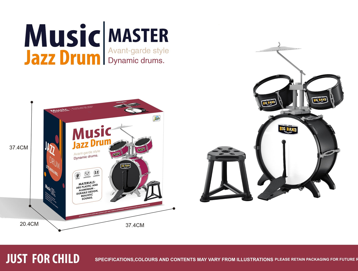 MUSICAL DRUM SET